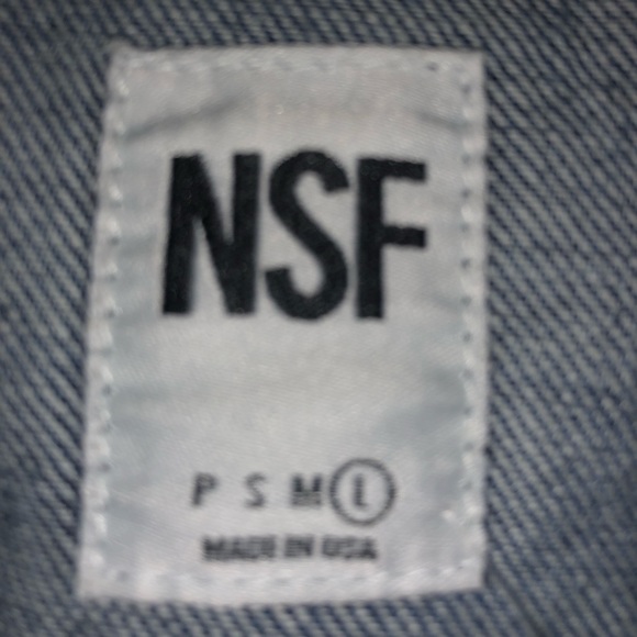 NSF jean jacket - Picture 2 of 2
